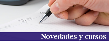 Novedades y cursos